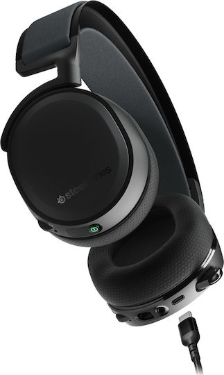 SteelSeries Arctis 7+ Ασύρματο Over Ear Gaming Headset με σύνδεση USB