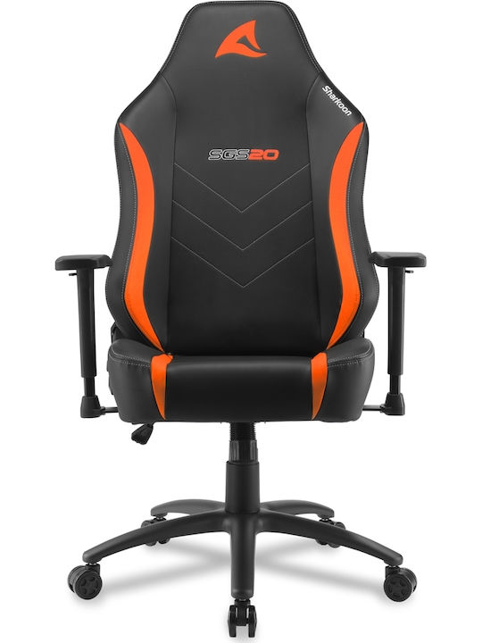 Sharkoon Skiller SGS20 Δερματίνης Μαύρο/Πορτοκαλί Sharkoon Skiller SGS20 Δερματίνης Μαύρο/Πορτοκαλί