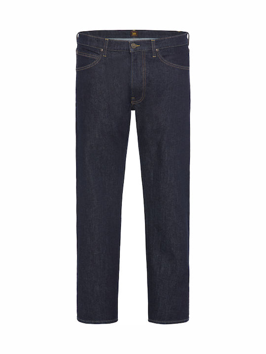 Luke Pantaloni De Blugi Elastic Slim Tapered Fit Albastru