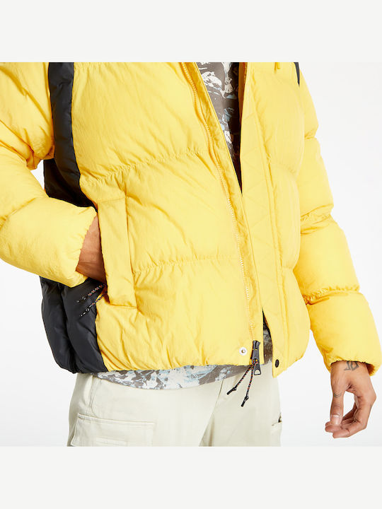 Winter Jacket Puffer Windproof Yellow