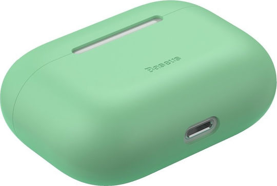 Baseus Protective Pro Θήκη Σιλικόνης σε Πράσινο χρώμα για Apple AirPods Pro