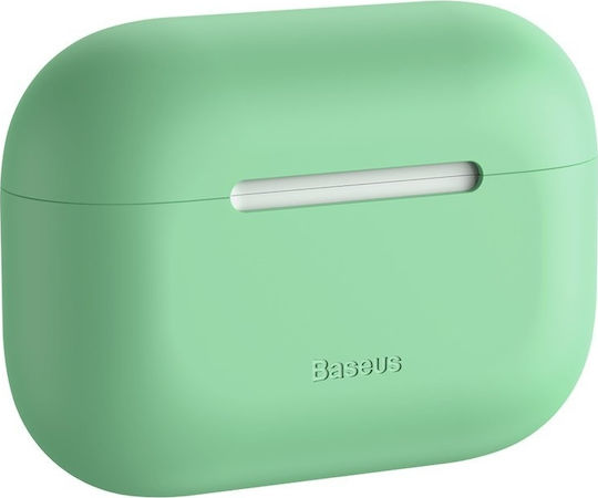 Baseus Protective Pro Θήκη Σιλικόνης σε Πράσινο χρώμα για Apple AirPods Pro