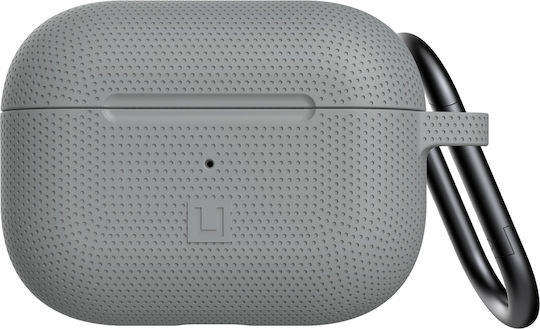 UAG U Hülle Silikon mit Haken in Gray Farbe für Apple AirPods Pro