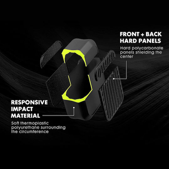 Laut Capsule Impkt Husă cu cârlig în culoarea Negru pentru Apple AirPods 1 / AirPods 2