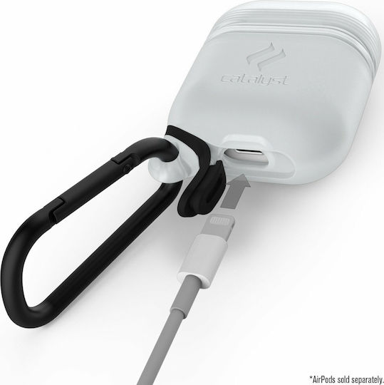 Catalyst Waterproof Θήκη Σιλικόνης με Γάντζο σε Πράσινο χρώμα για Apple AirPods