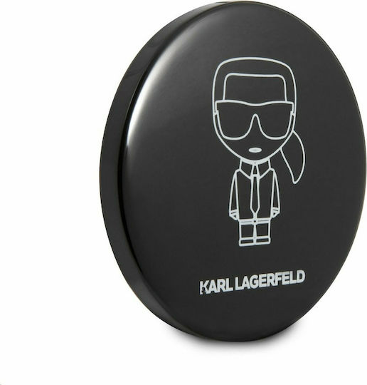 Karl Lagerfeld Iconic Σετ Θήκη & Power Bank σε Μαύρο χρώμα για Apple AirPods