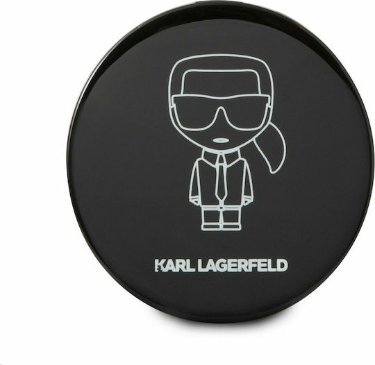 Karl Lagerfeld Iconic Σετ Θήκη & Power Bank σε Μαύρο χρώμα για Apple AirPods