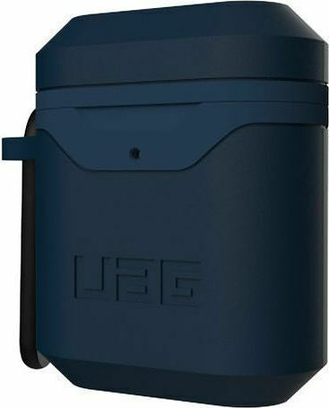 UAG Standard Issue Hard Θήκη Σιλικόνης με Γάντζο σε Μπλε χρώμα για Apple AirPods