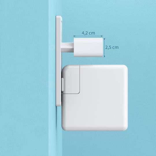 Choetech Charger with USB-C Port and USB-C - Lightning Cable 20W Power Delivery White (PD5005)