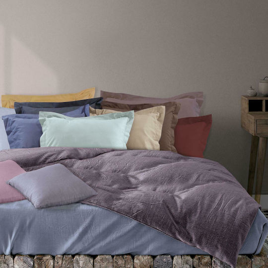 Das Home Sheet Super-Double with Elastic 170x200+35cm. Best 1005 Light Blue