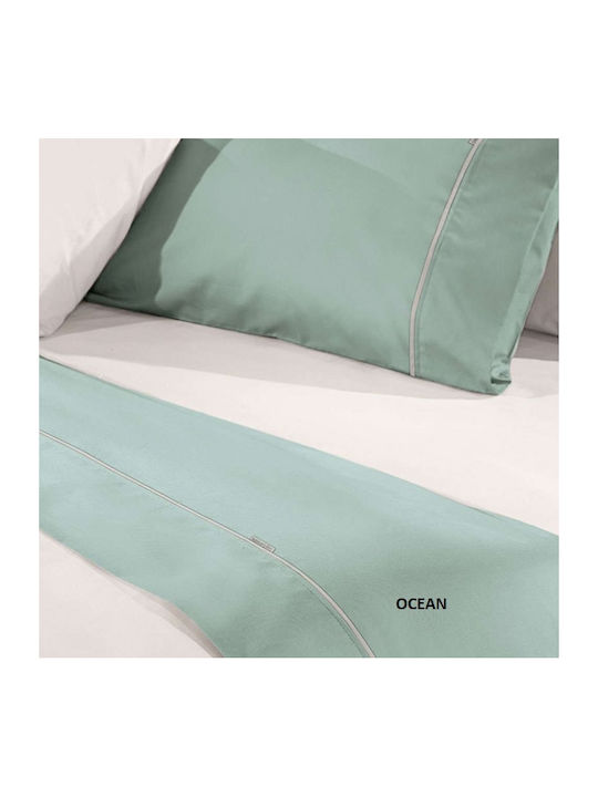 Guy Laroche Bettlaken Super-Doppel 240x270cm. Reserve Ocean