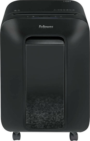 Fellowes Aktevernichter LX 201 Mikroschnitt 12 Blätter mit Behälter 22Es