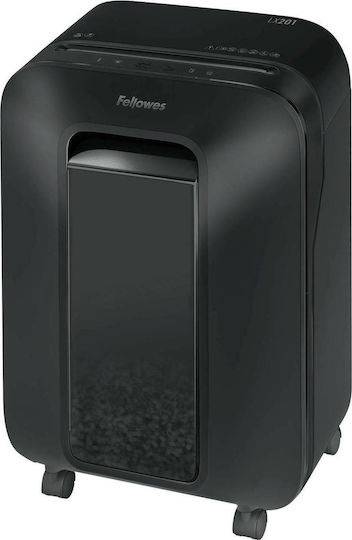 Fellowes Aktevernichter LX 201 Mikroschnitt 12 Blätter mit Behälter 22Es