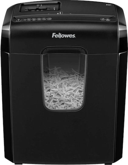Fellowes Powershred 6C Cross Cut 6-Sheet Paper Shredder