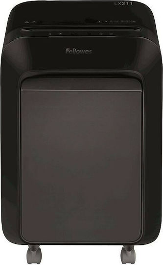 Fellowes Καταστροφέας Εγγράφων LX 211 Micro Cut 15 Φύλλων με Κάδο 23lt