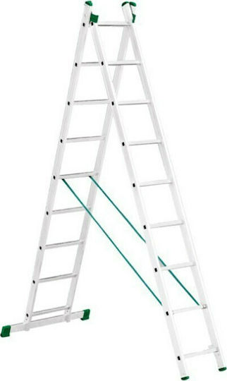 Palbest Europro Dublu Scara combinata Aluminiu 2x12