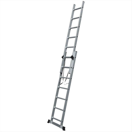 Bulle SS9 Διπλή Σκάλα Αλουμινίου 2x9
