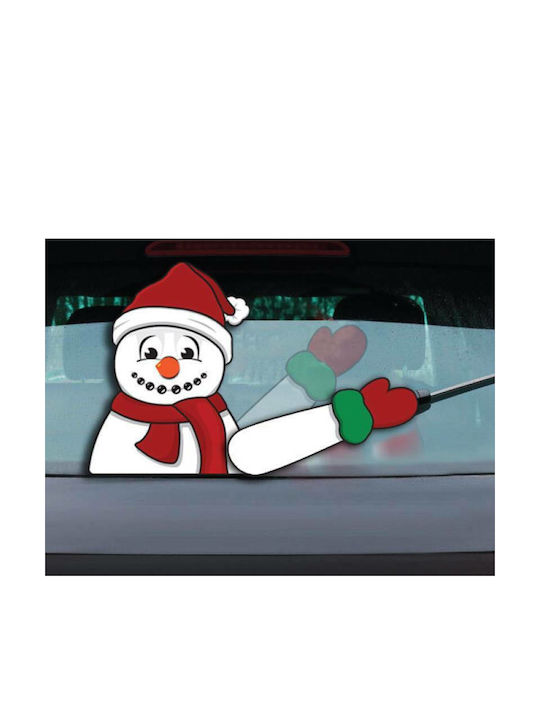 Christmas Collection Christmas for Window with Design Χιονάνθρωπου