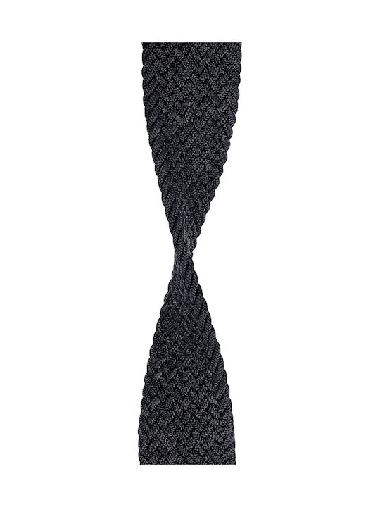 Crong Wave Λουράκι Υφασμάτινο Μαύρο (Apple Watch 38/40/41mm)