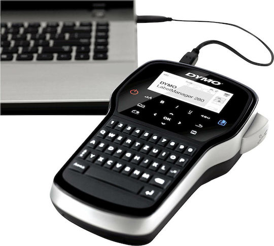 Dymo LabelManager 280 With Case Electronic Portable Label Maker Black