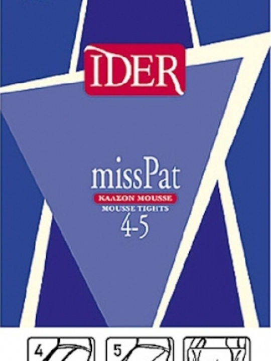 Miss Pat Γυναικείο Καλσόν 15 Den Μαύρο