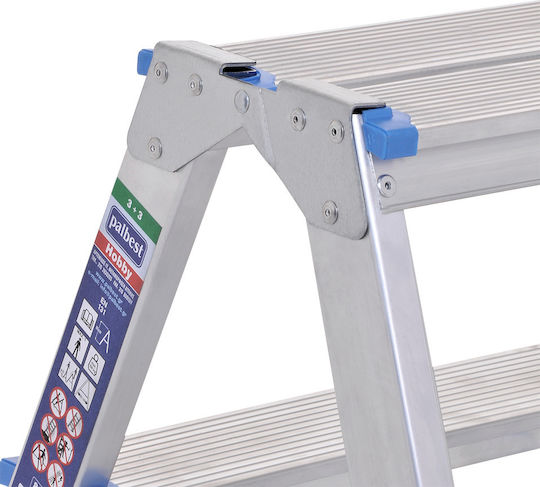 Palbest Hobby Ladder Aluminum with 2x4 Steps 82cm
