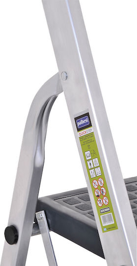Palbest Quickstep Step Ladder Aluminum 4 Steps 100cm