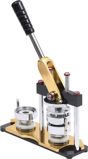 vidaXL Badge Presses with Cutter and Rotating Base 25mm