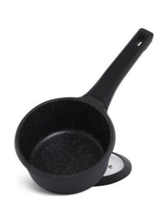 Edenberg Cookware Set of Aluminum with Ceramic Coating Black 10pcs
