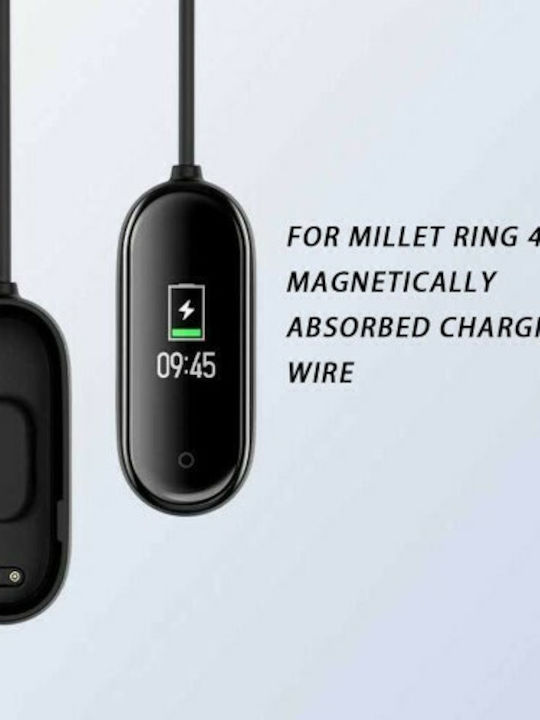 Charging Cable 1m Wearable Charger Mi Band 3/Mi Smart Band 4 Blackς