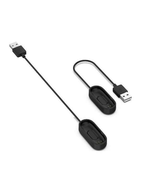 Charging Cable 1m Wearable Charger Mi Band 3/Mi Smart Band 4 Blackς