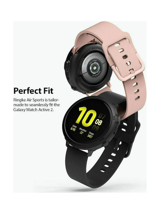 Ringke Air Θήκη Σιλικόνης σε Μαύρο χρώμα για το Galaxy Watch Active 2 44mm