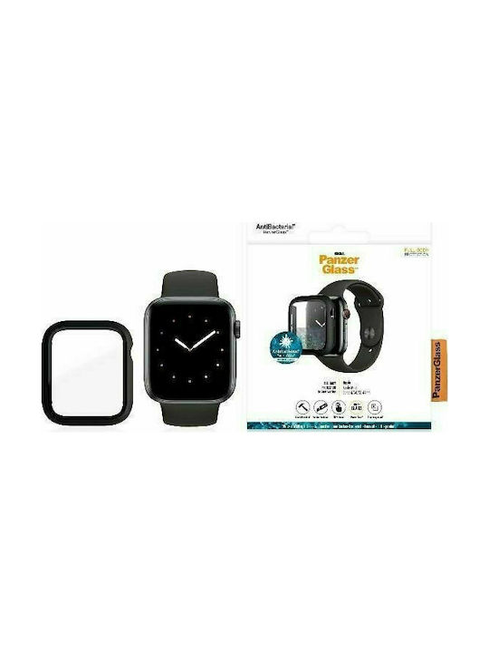 PanzerGlass Full Body Plastikhülle mit Glas in Schwarz Farbe für Apple Watch 44mm PanzerGlass Full Body Plastikhülle mit Glas in Schwarz Farbe für Apple Watch 44mm