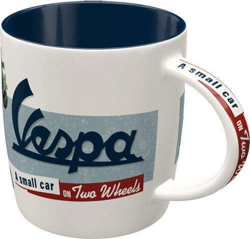 Nostalgic Art Vespa - Model Chart Becher Keramik Weiß 330ml