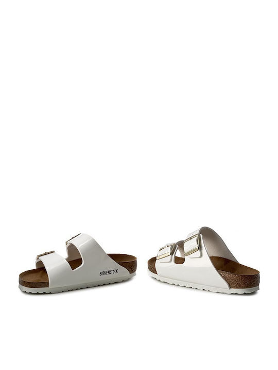 Arizona Women's Anatomic Sandals White Narrow Fit