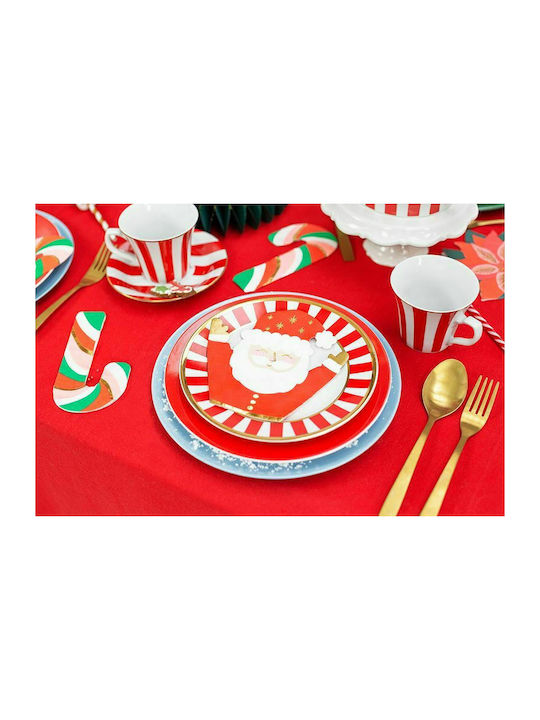 PartyDeco Set Weihnachts-Papierservietten Einweg B30xL30cm. 20Stück