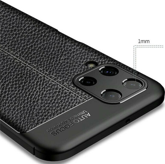 Ancus Autofocus Shockproof Back Cover Σιλικόνης Μαύρο (Galaxy A22 4G)
