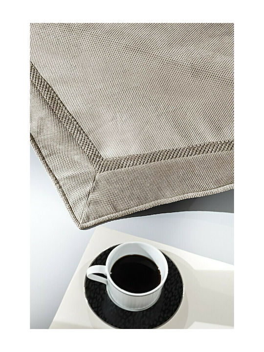 Guy Laroche Rubicon Ριχτάρι Τετραθέσιου Καναπέ 170x350εκ. Καφέ