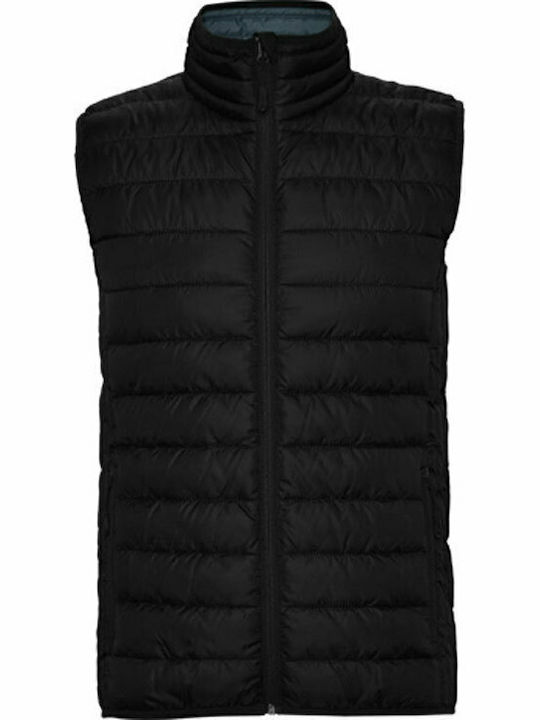 Oslo Αμάνικο Μπουφάν Puffer Μαύρο