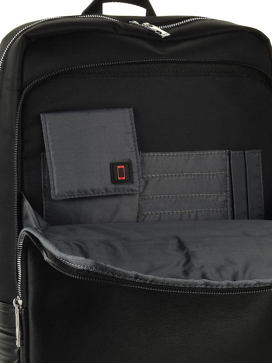 Aeronautica Militare Backpack 16.6lt Μαύρο