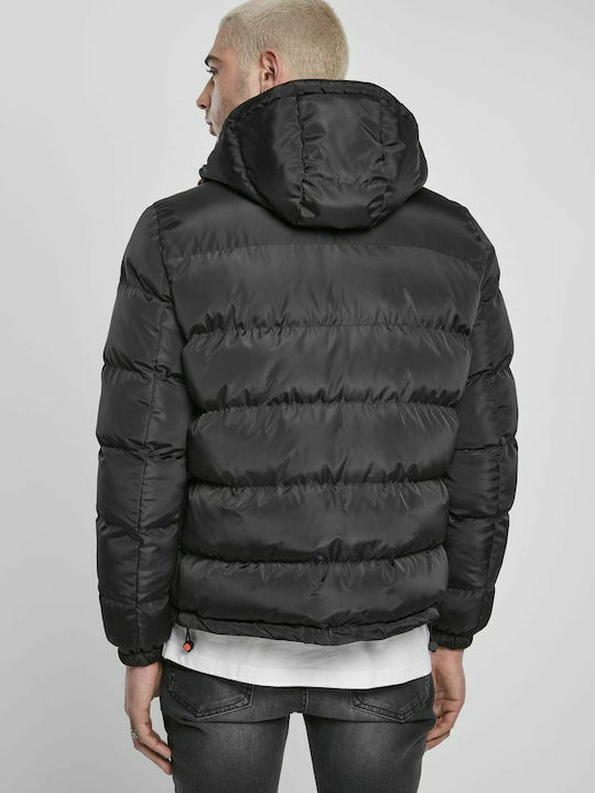 Classics Μπουφάν Puffer Διπλής Όψης Black / Wood Camo