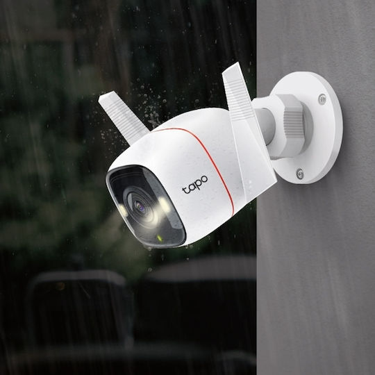 TP-LINK Tapo C320WS v1 IP Surveillance Camera Wi-Fi Full HD+ 4MP Waterproof with Two-Way Communication and Lens 3.18mm