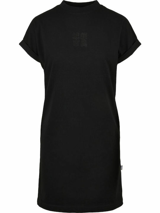 Лятна Mini T-shirt Рокля Черна