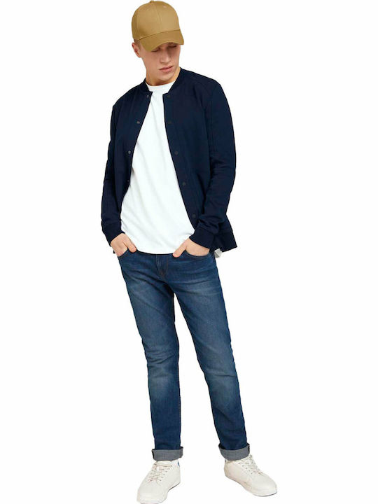 Winter Jacket Bomber Navy Blue
