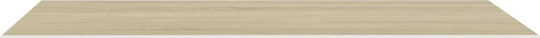 Wooden Wall Shelves - White (2 Pieces) 40x23.5x10cm