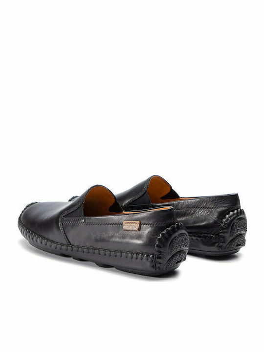 Leder Herren Freizeitschuhe Schwarz