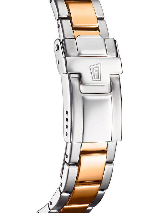Festina Ceas de Damă cu Rose Gold Brățară Metalică