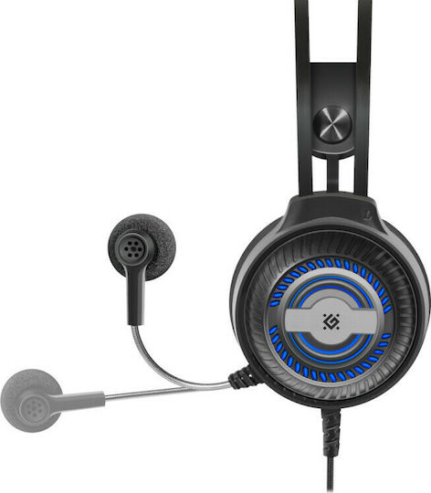 Defender Stellar Over Ear Gaming Headset με σύνδεση 2x3.5mm / USB