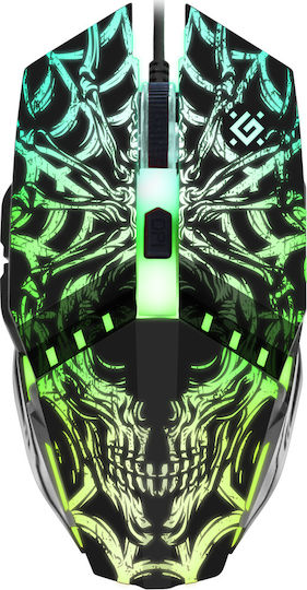 Defender Prototype GM-670L RGB Gaming Ποντίκι Μαύρο