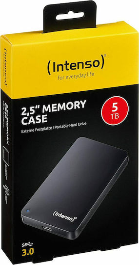 Intenso Memory Case USB 3.0 External 2.5" HDD 5TB Black